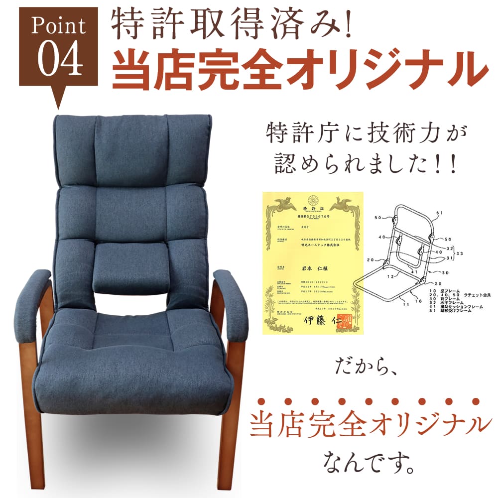 腰の神様がくれた高座椅子 【第5弾】