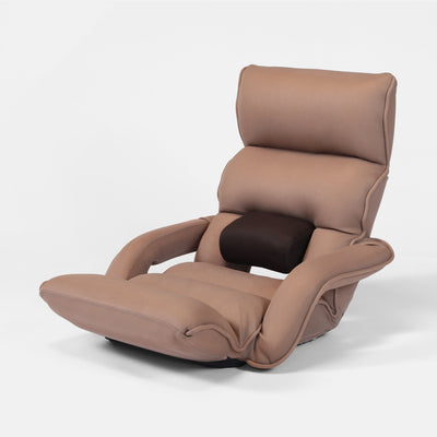 【在庫限り】腰の神様がくれた座椅子 連動肘つき【第2弾】