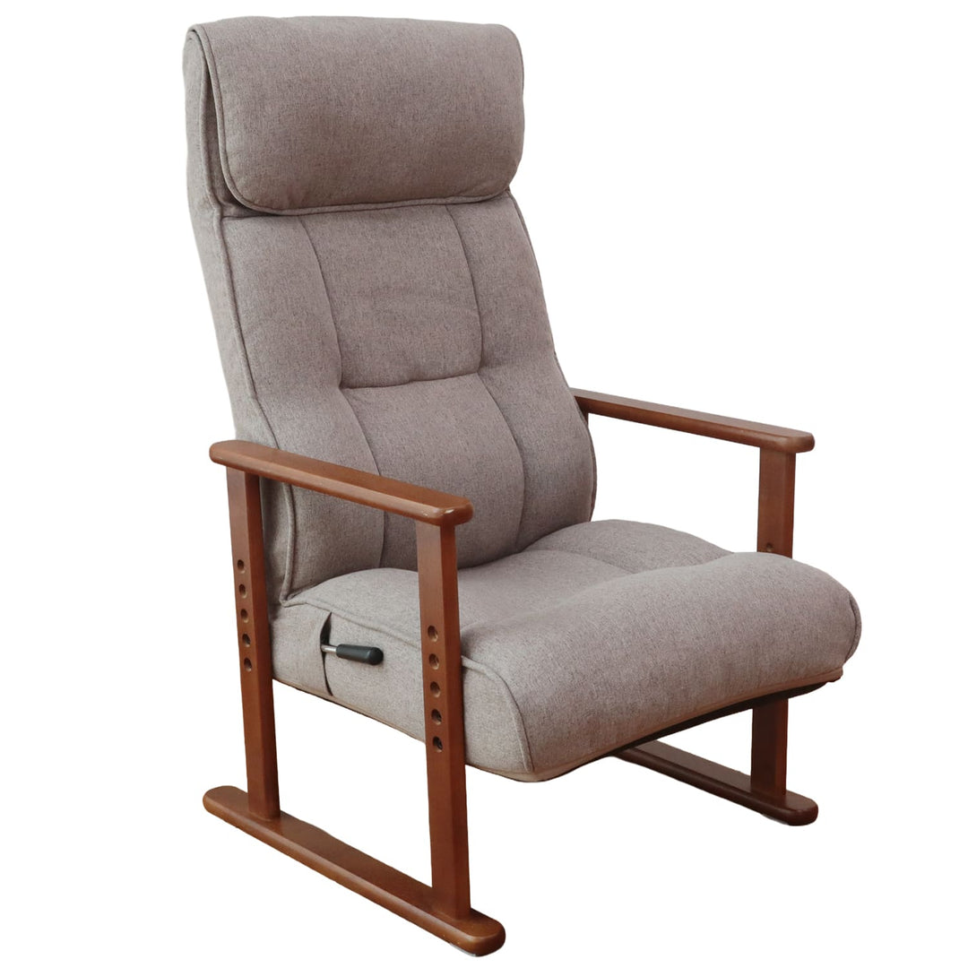 届いてすぐに使える高座椅子　ハイタイプ