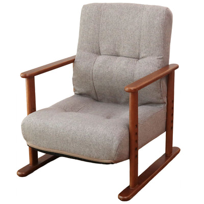 届いてすぐに使える高座椅子　ロータイプ