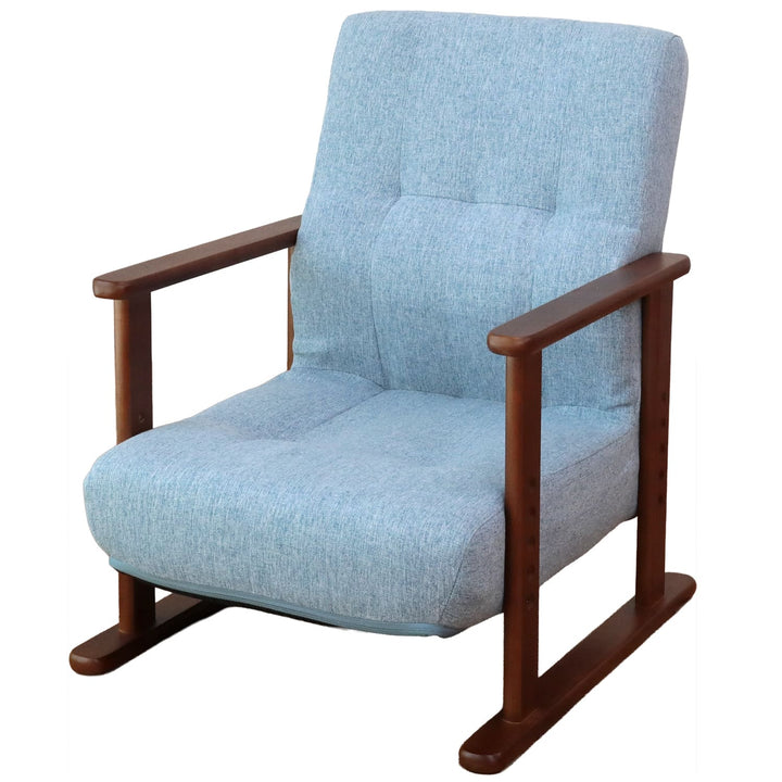 届いてすぐに使える高座椅子　ロータイプ