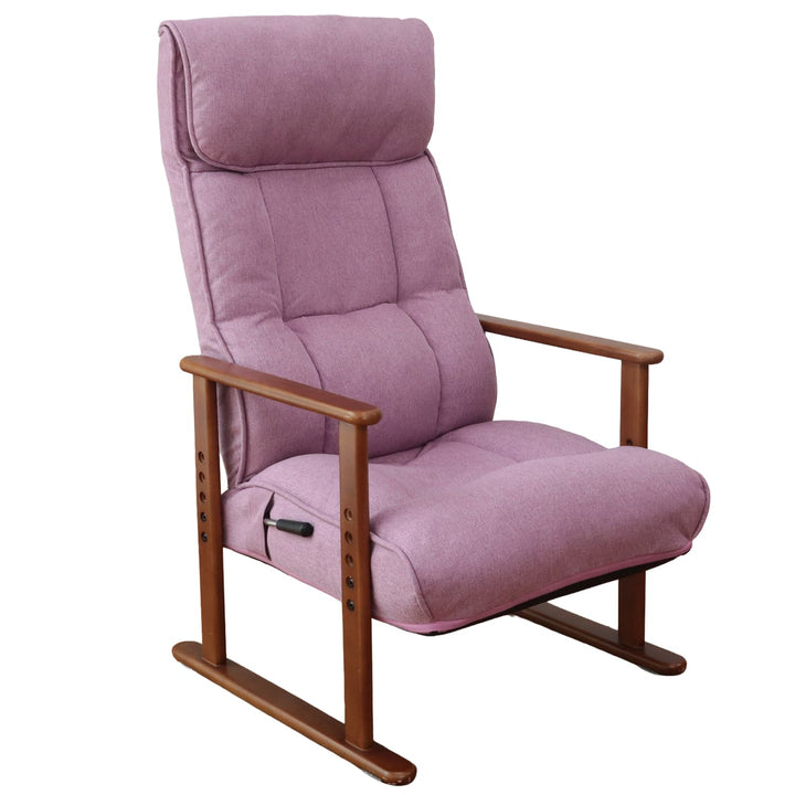 届いてすぐに使える高座椅子　ハイタイプ