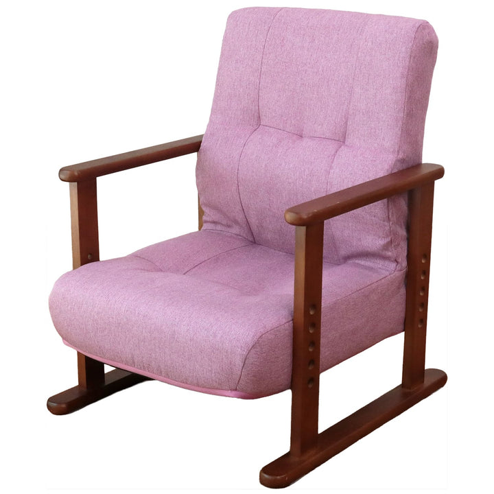 届いてすぐに使える高座椅子　ロータイプ