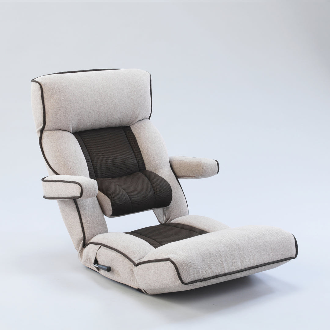 腰の神様がくれた座椅子 PLUS スマート肘タイプ