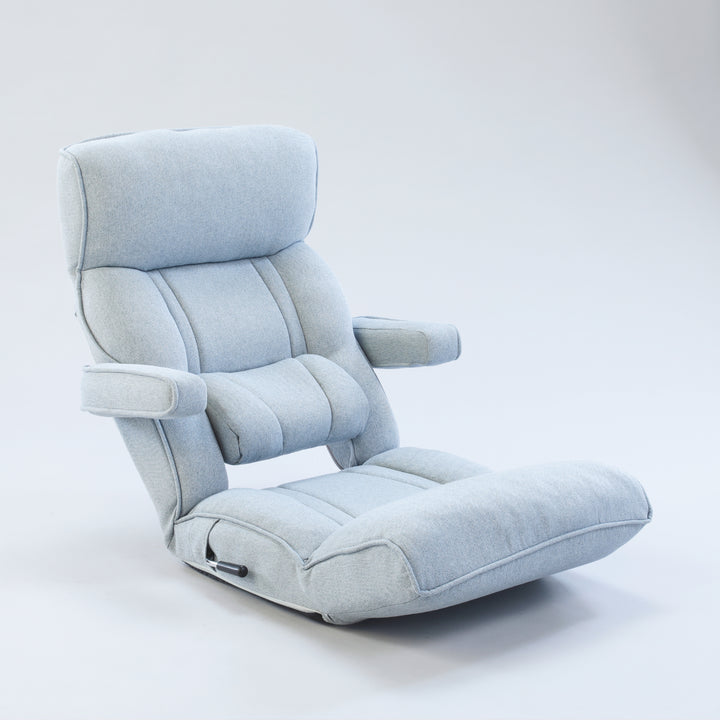 腰の神様がくれた座椅子　PLUS　スマート肘タイプ