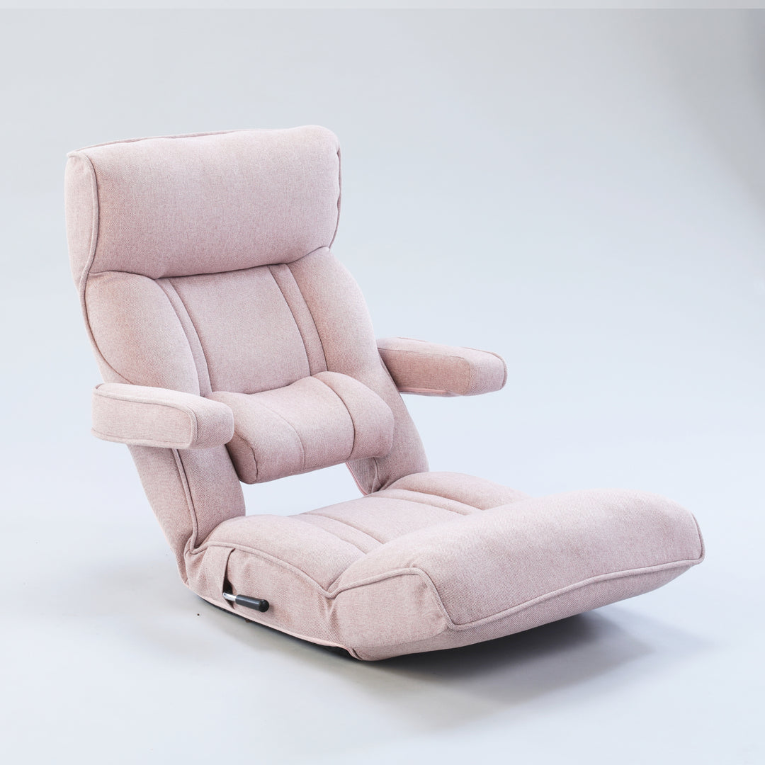 腰の神様がくれた座椅子　PLUS　スマート肘タイプ