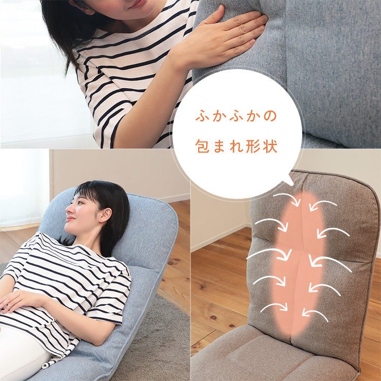 ソファのようなポケットコイル座椅子 comfy -コンフィ-