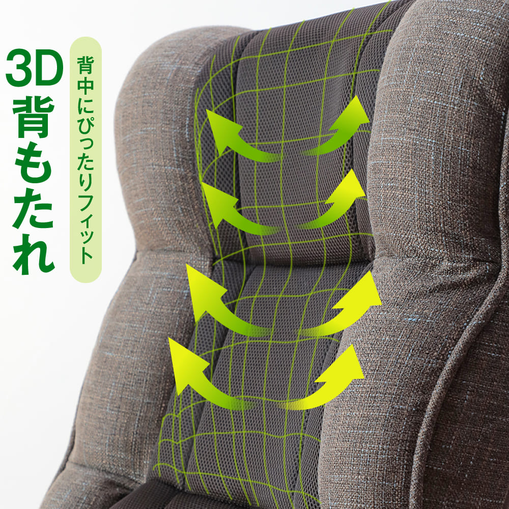 腰の神様がくれた座椅子 第4弾 ストレスfreeなレバー操作タイプ