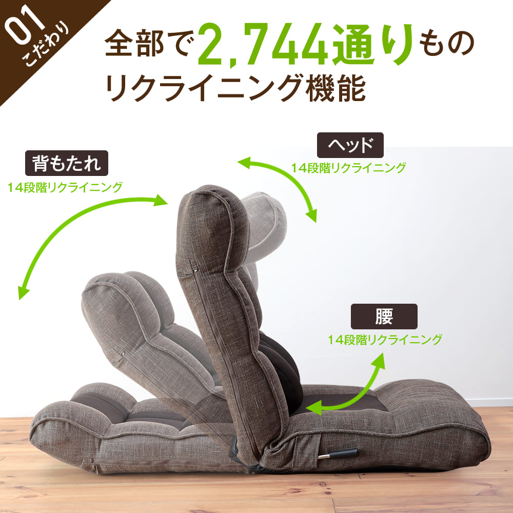 腰の神様がくれた座椅子 第4弾 ストレスfreeなレバー操作タイプ