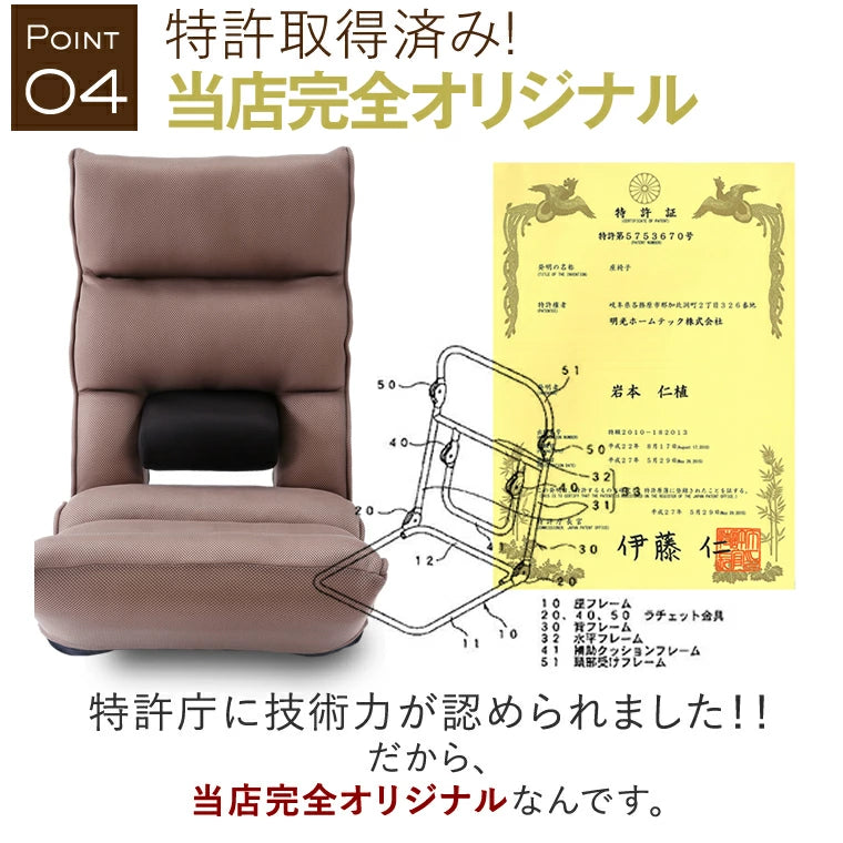 腰の神様がくれた座椅子/第1弾