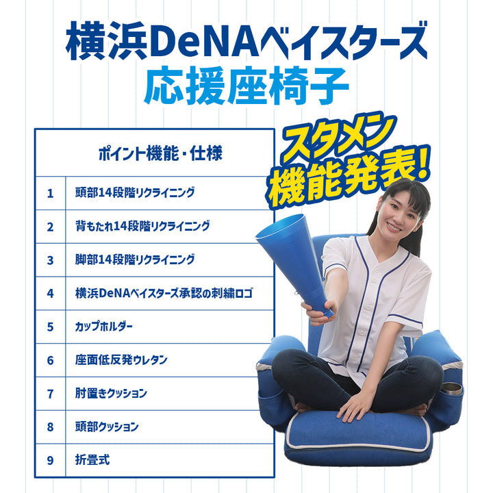 横浜DeNAベイスターズ応援座椅子