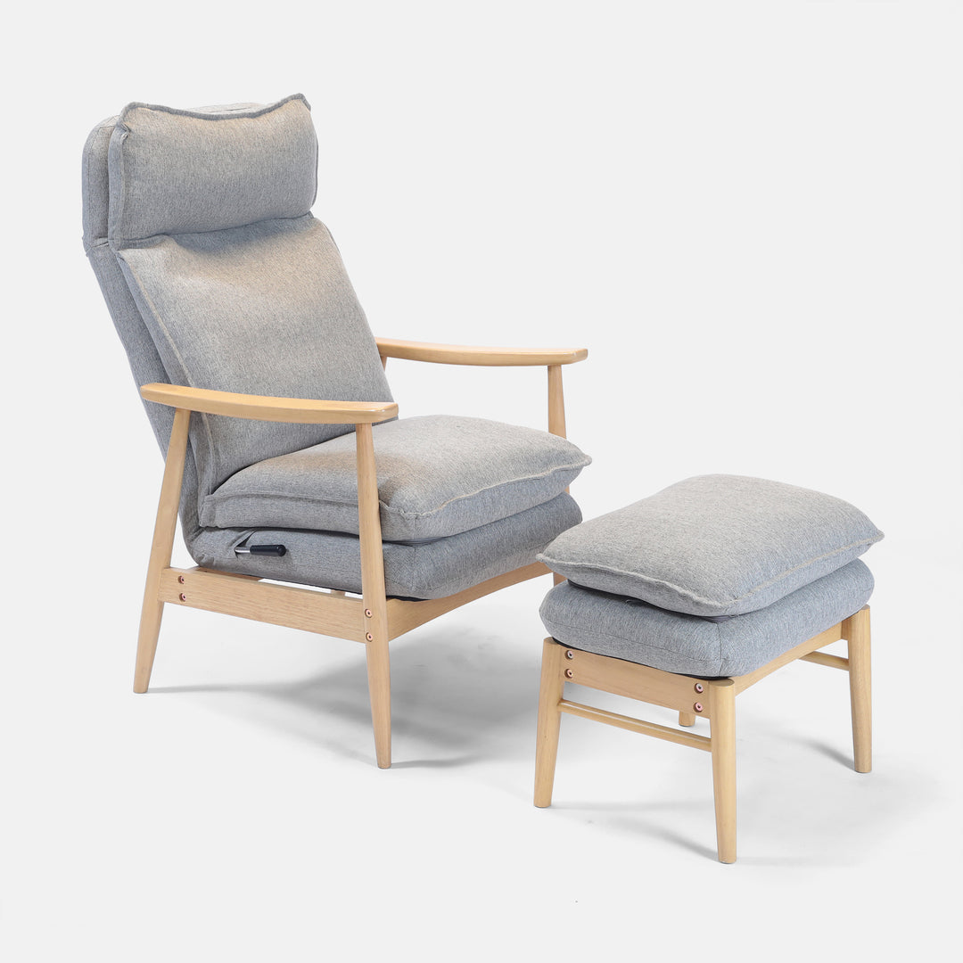 ふんわりフェザーに包まれるパーソナルチェア